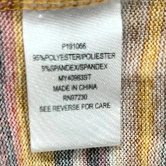 Absolutely Famous lightweight v neck with detail sweater cool colorway - Picture 8 of 9